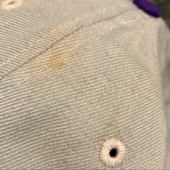 Mitchell and Ness LA Lakers 7 3/8 Fitted WOOL Hat ⭐️💜 - Picture 10 of 10